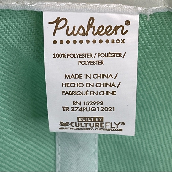 Pusheen Mint Green 'Breathe' Baseball Cap Hat - Picture 7 of 9